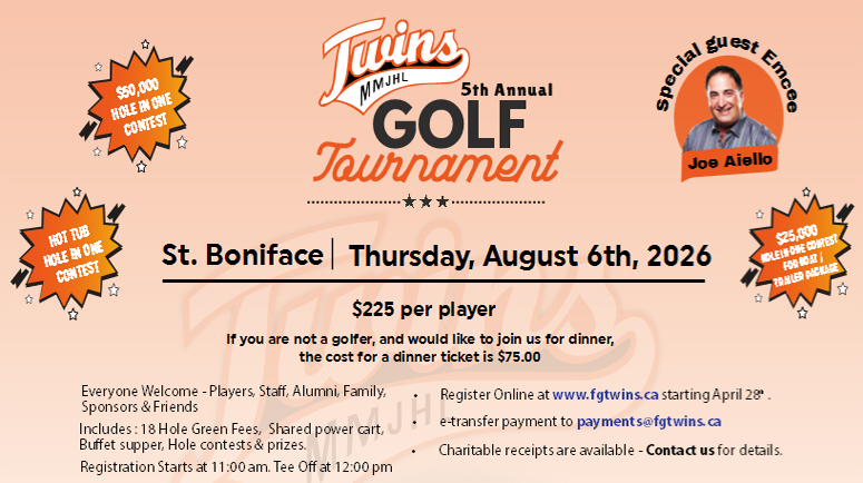 Ft. Garry/Ft. Rouge Twins 5th Annual Golf Tournament